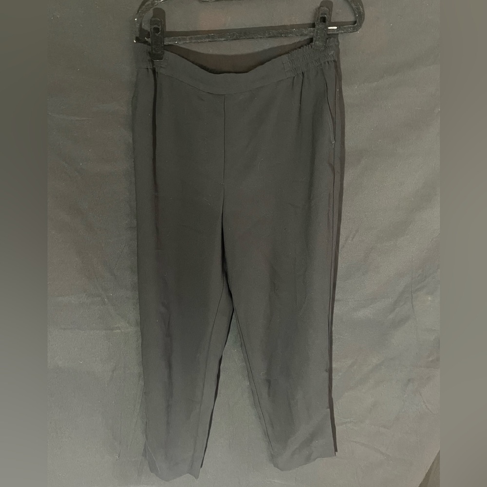 Anthropologie Black Elastic Slacks